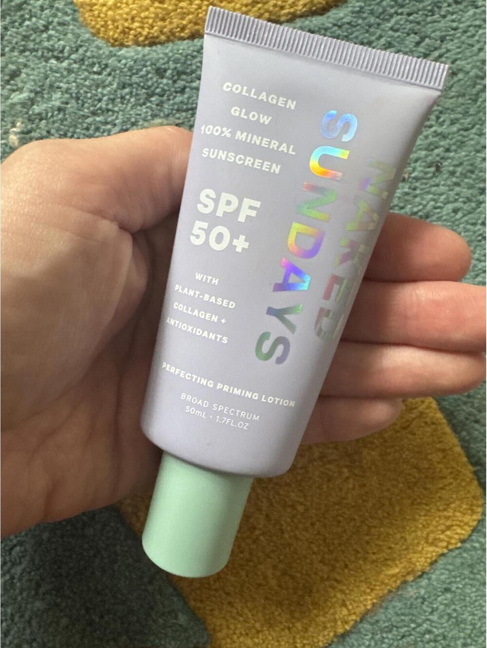 Naked Sundays Collagen Glow Mineral Sunscreen SPF 50+ 50ml NEW Sealed EXP 2027